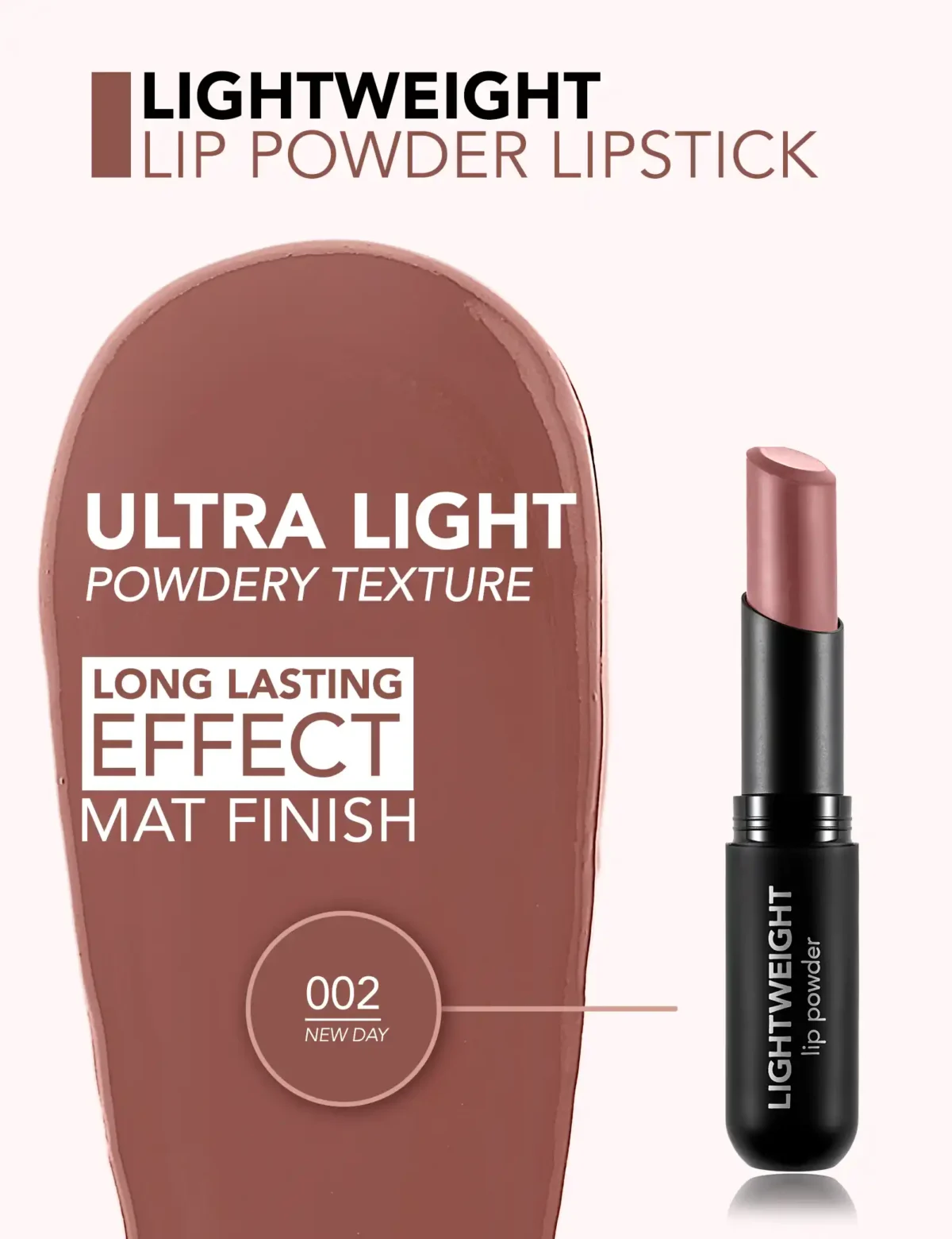8682536061667_eng_7 بودرة الشفاه خفيفة الوزن من فلورمار | Flormar Lightweight Lip Powder Lipstick - الصورة 3