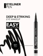 ⁦قلم تحديد العيون من فلورمار أسود | Flormar Eyeliner Pen Black⁩ - الصورة ⁦2⁩