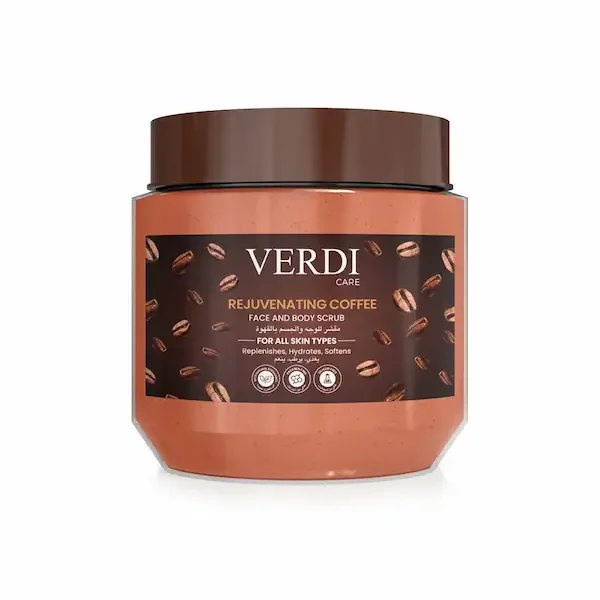 ڤردي مقشر الوجه والجسم بالقهوه | VERDI FACE & BODY SCRUB COFFEE