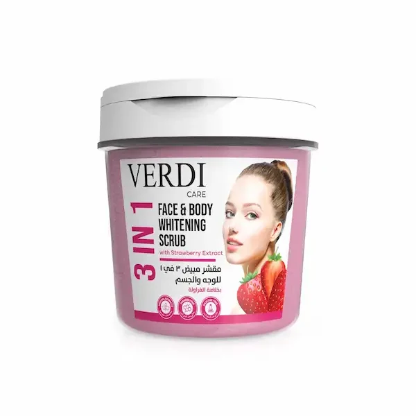 مقشر فيردي فراولة 3 في 1 | VERDI 3 IN 1 SCRUB STRAWBERRY