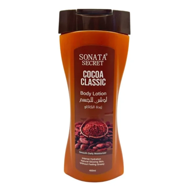 لوشن الجسم المرطب زبدة الكاكاو من سوناتا | Sonata Body Lotion Cocoa Classic