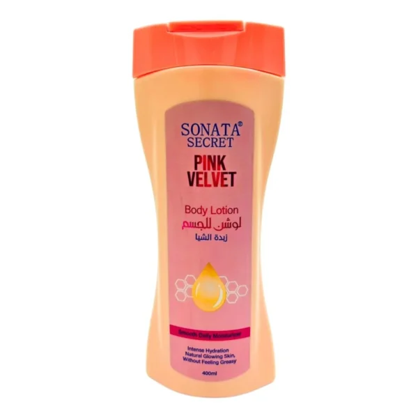 لوشن مرطب للجسم بينك فيلفت من سوناتا | Sonata Body Lotion Pink Vevlet