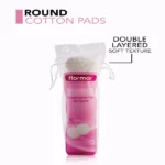 ⁦قطع قطنية مستديرة للوجه من فلورمار | Flormar Round Cotton Pads for Facial⁩ - الصورة ⁦2⁩