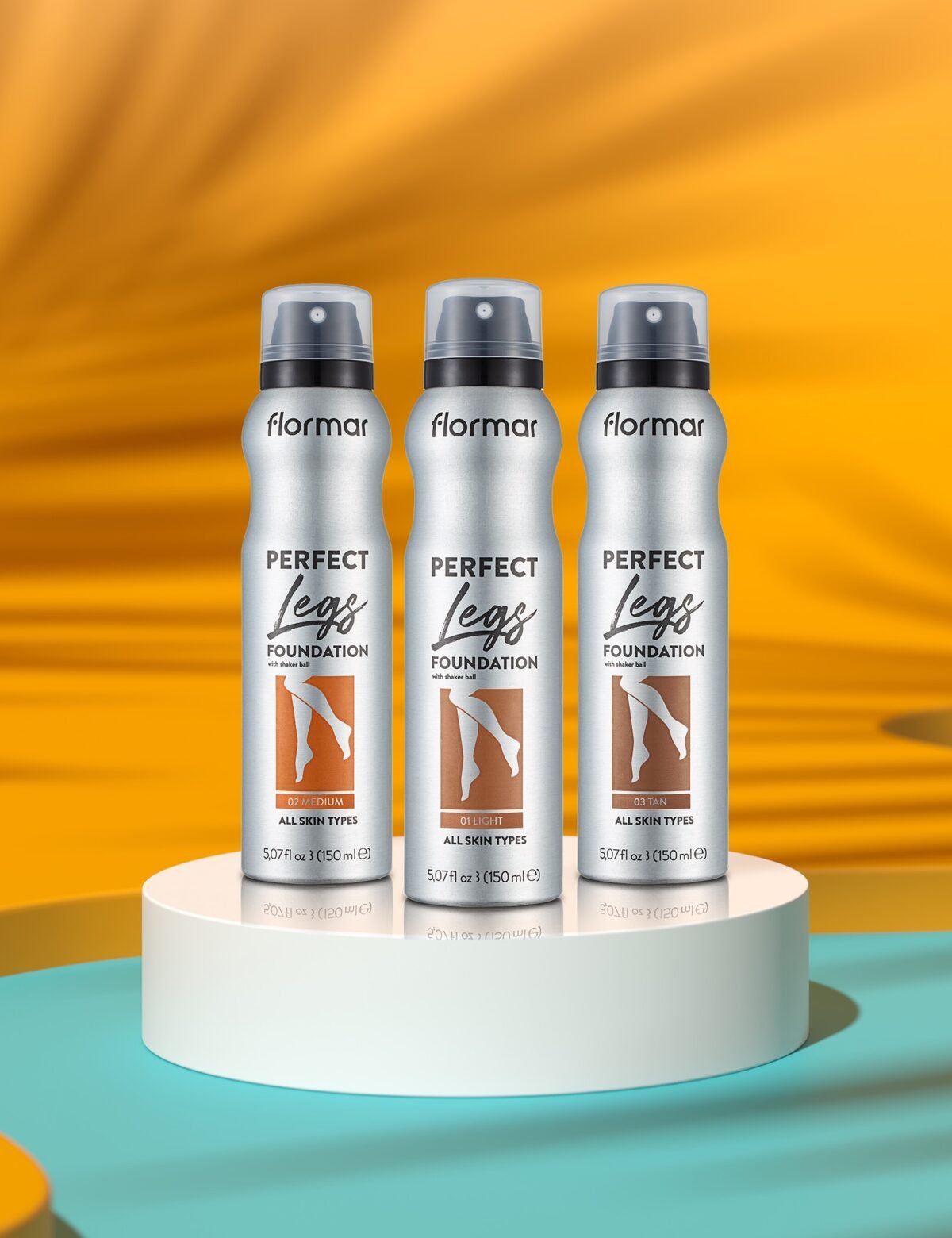 كريم اساس للساق من فلورمار - Flormar Perfect Legs Foundation