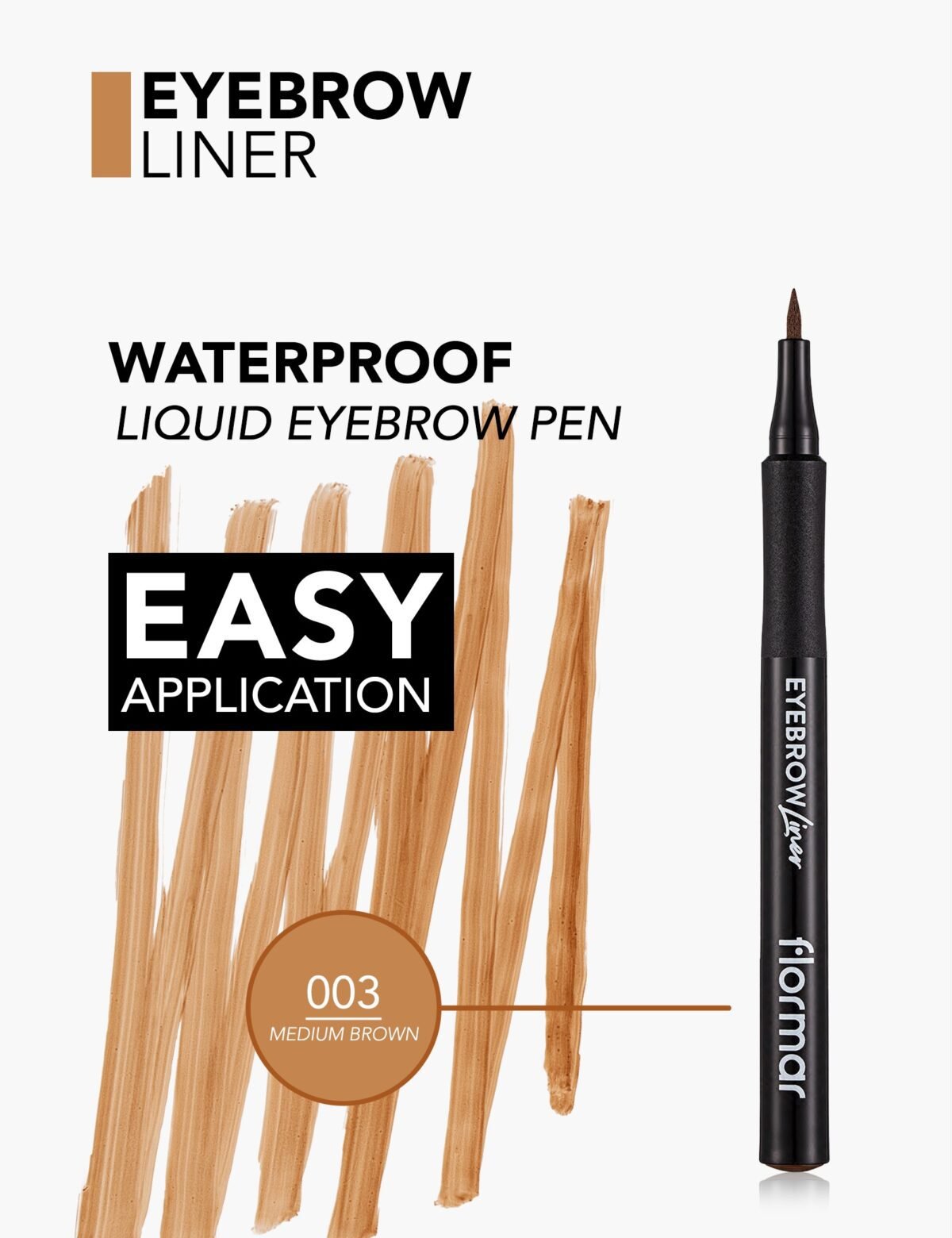 قلم تحديد الحواجب من فلورمار - Flormar Eyebrow Liner