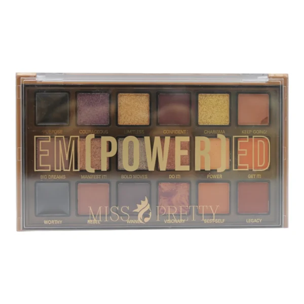 ايشادو 18 لون ام بور اي دي من ميس بريتي | Miss pretty Eyeshadow 18 EMPOWERED