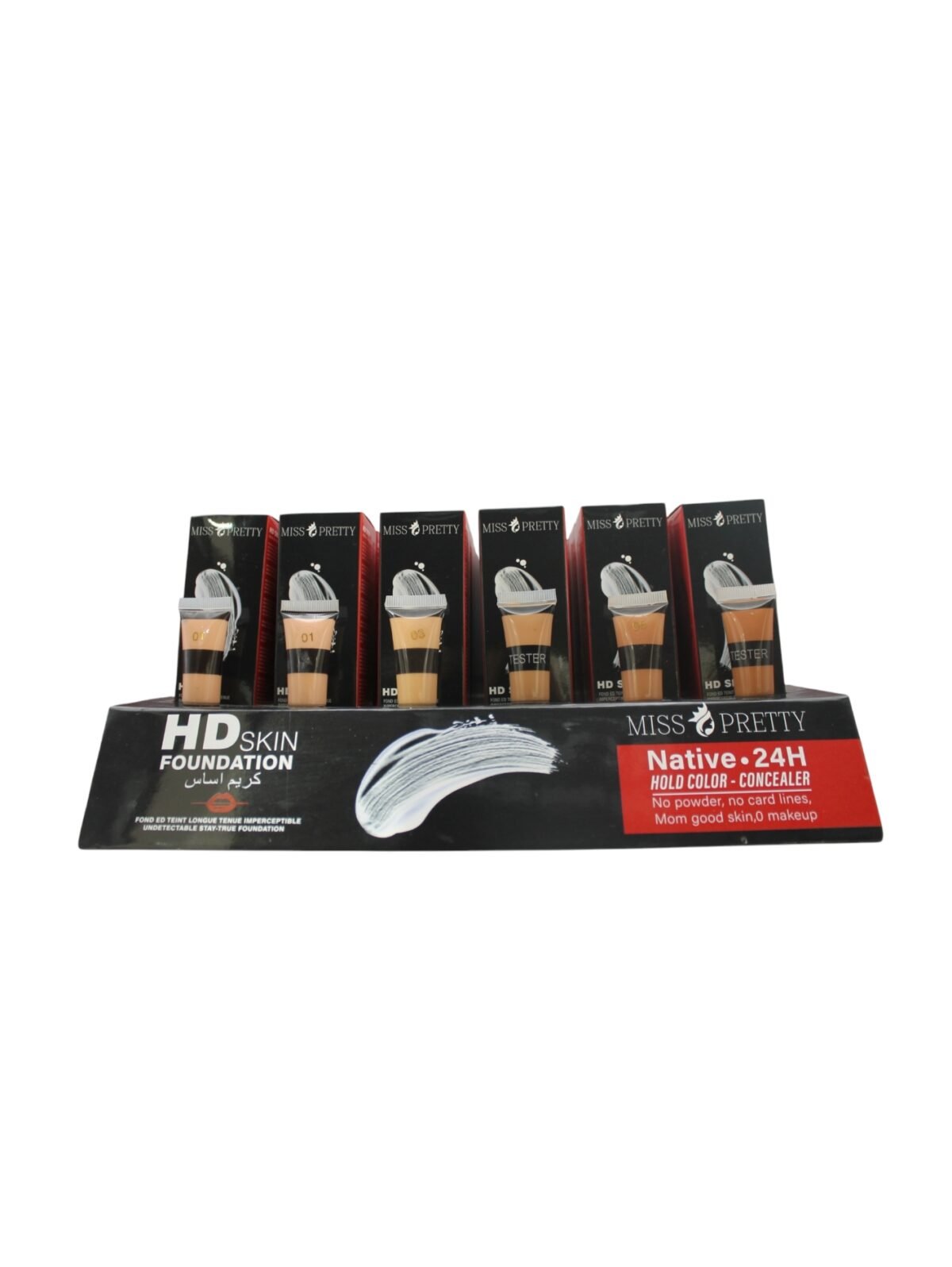 ⁦HD Skin ميس بريتي فونديشن | Miss pretty HD Skin Foundation⁩ - الصورة ⁦2⁩