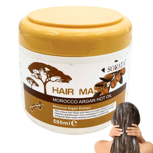 سوناتا ماسك الشعر بزيت الأرجان المغربي الساخن | Sonata Hair Mask Morocco Argan Hot Oil