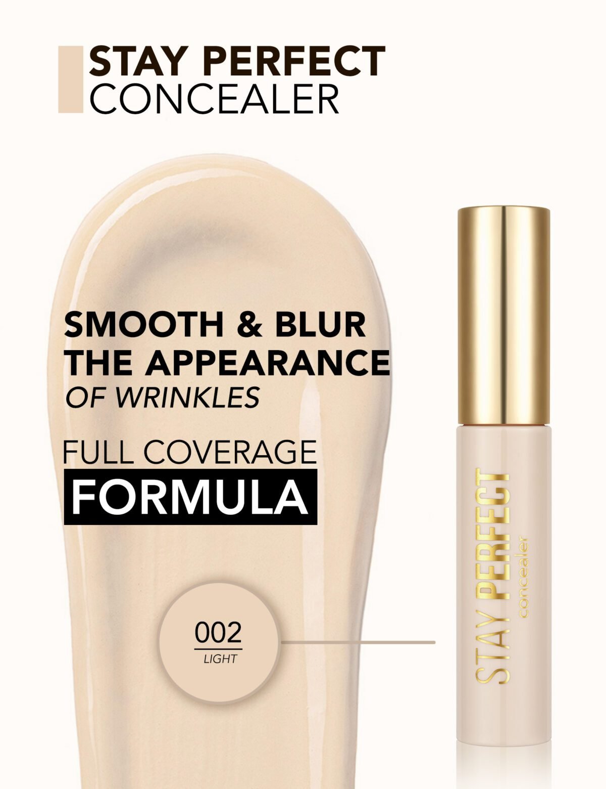 2xc كونسيلر ستاي بيرفكت من فلومار | Flormar Stay Perfect Concealer - الصورة 2