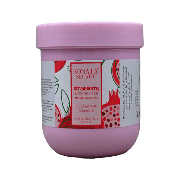 زبده الجسم بالفرارولة من سوناتا | Sonata Body Butter Strawberry