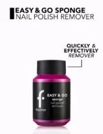 ⁦مزيل طلاء الأظافر | Flormar Easy & Go Sponge Nail Polish Remover⁩ - الصورة ⁦2⁩