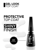 ⁦طلاء أظافر جل من فلومار | Flormar Gel Look Top Coat⁩ - الصورة ⁦2⁩