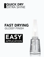 ⁦فلورمار سريع الجفاف وذو لمعان إضافي | Flormar Quick Dry Extra Shine⁩ - الصورة ⁦2⁩