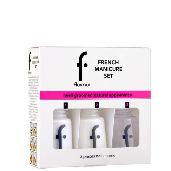 مجموعة مانيكير فرنسية من فلومار | Flormar French Manicure Set