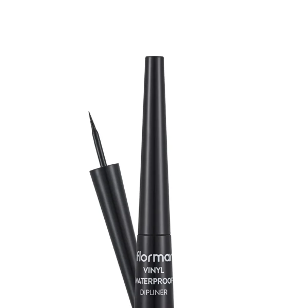 قلم تحديد العيون مقاوم للماء من فلومار | Flormar Vinyl Waterproof Dipliner Black