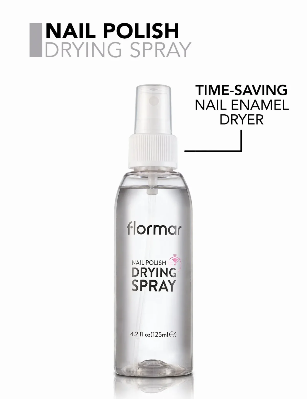 ⁦رذاذ تجفيف طلاء الأظافر من فلومار | Flormar Nail Polish Drying Spray⁩ - الصورة ⁦2⁩