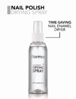 ⁦رذاذ تجفيف طلاء الأظافر من فلومار | Flormar Nail Polish Drying Spray⁩ - الصورة ⁦2⁩