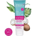 ⁦كريم العناية بالشعر بزيت جوز الهند النقي والصبار | Urban Care Pure Coconut Oil & Aloe Vera Colour Protectant Leave-In Cream⁩ - الصورة ⁦2⁩