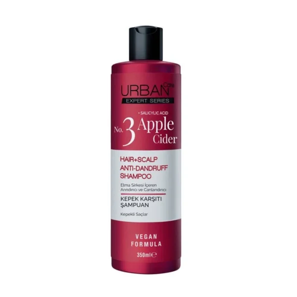 شامبو أوربان كير  المضاد للقشرة بخل التفاح وحمض الساليسيليك | URBAN CARE NO : 3 APPLE CIDER SHAMPOO - ANTI DANDRUFF