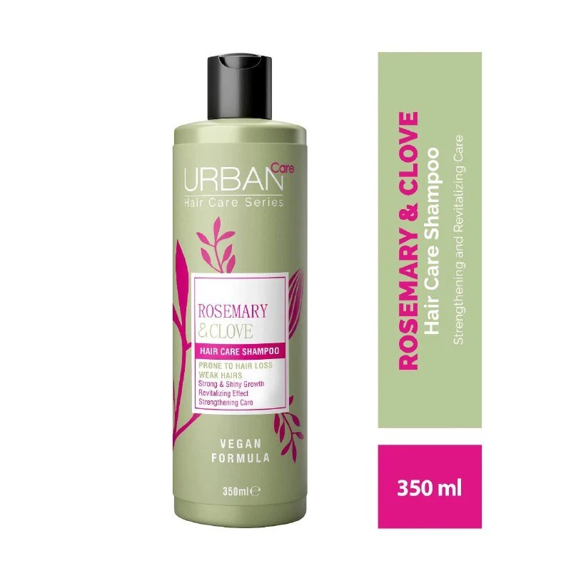 Urban care (34) أوربان كير شامبو إكليل الجبل والقرنفل الطبيعي لنمو الشعر | URBAN CARE ROSEMARY&CLOVE STRENGTHENING SHAMPOO - الصورة 3