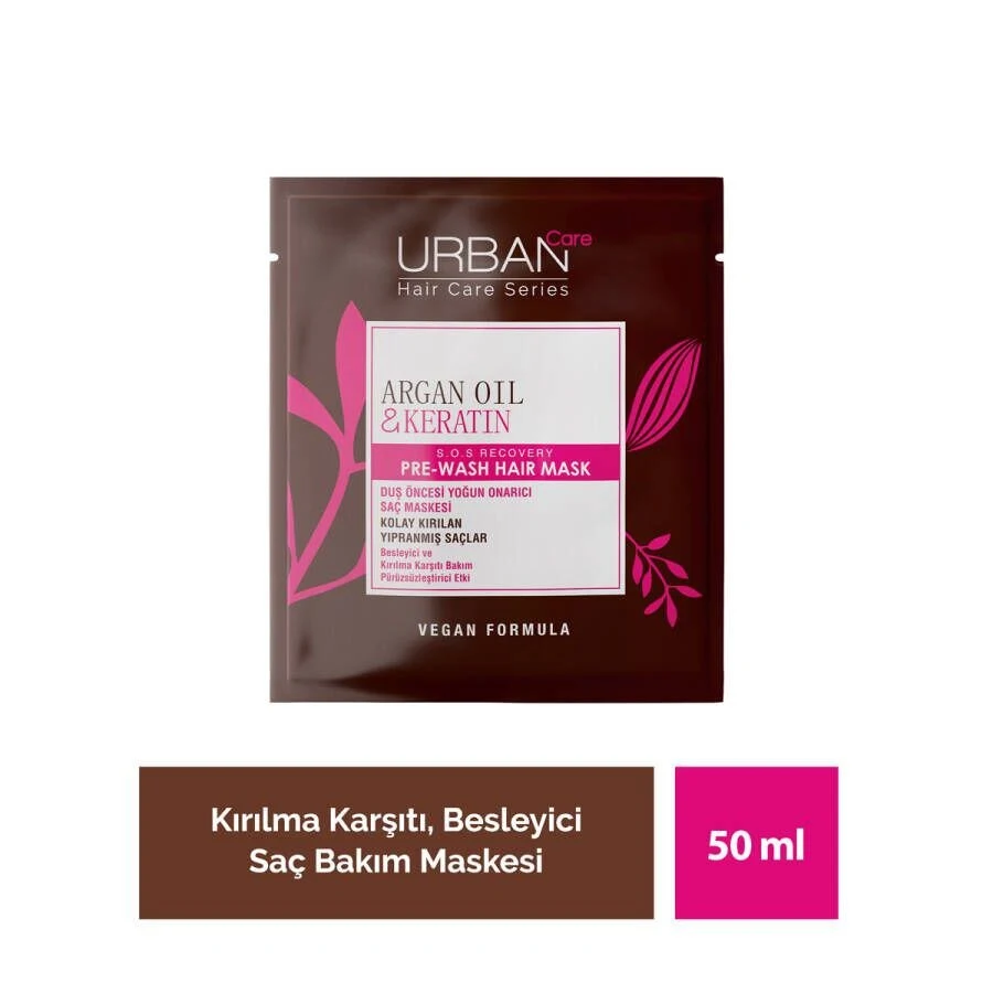Urban care (51) أوربان كير ماسك العناية بالشعر بزيت الأرغان والكيراتين | Urban Care Hair Mask with Argan Oil and Keratin - الصورة 3