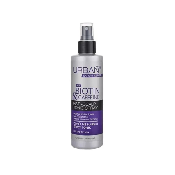 أوربان كير بخاخ تونيك الشعر إكسبيرت بالبيوتين والكافيين | URBAN CARE EXPERT BIOTIN & CAFFEIN HAIR TONIC SPRAY