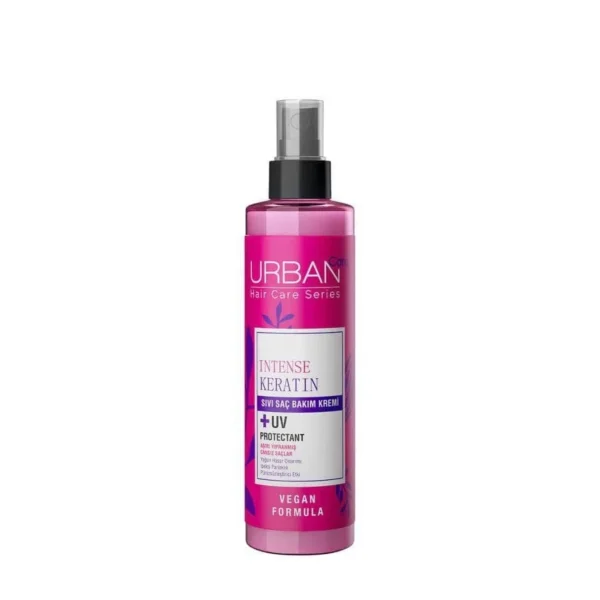أوربان كير بلسم الشعر السائل ثنائي المرحلة، المُرمم والمنعم بالكيراتين الم | URBAN CARE INTENSE & KERATIN LEAVE IN CONDITIONER SPRAY (2 PHASE )