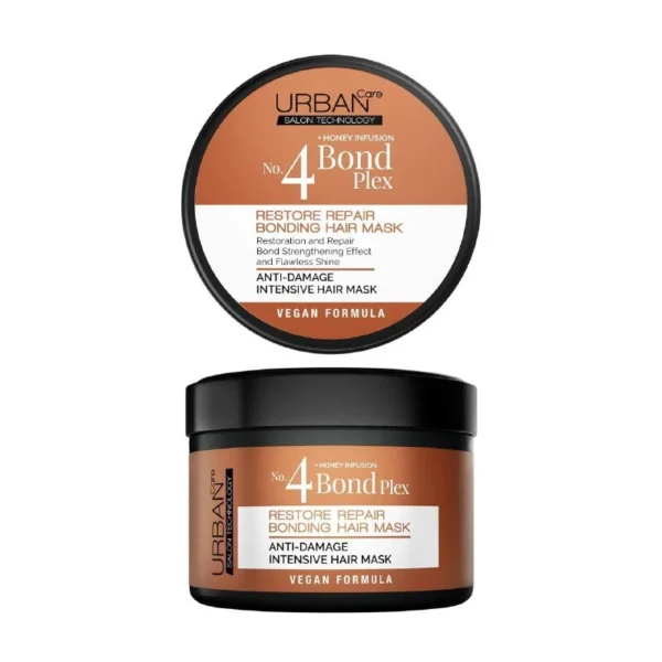 أوربان كير ماسك رقم 4 بوند بليكس للعناية المكثفة بالشعر | URBAN CARE-NO:4 BOND PLEX RESTORE REPAIR BONDING HAIR MASK