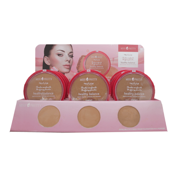 بودرة وجه ميس بريتى | Face Powder Healthy Balance Miss Pretty
