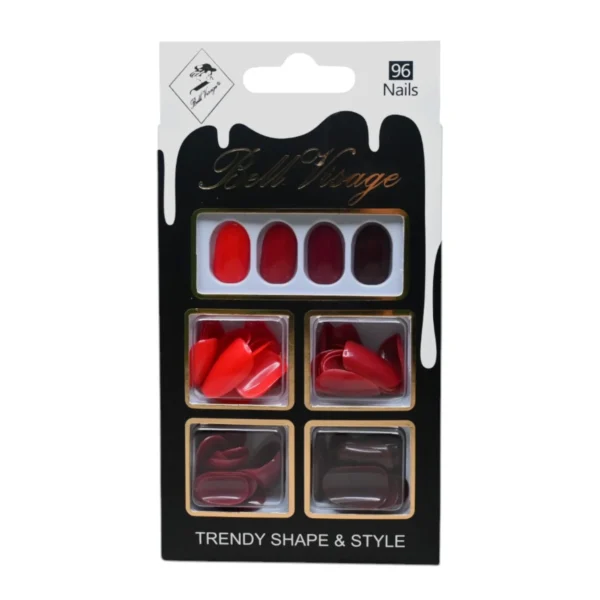 أظافر لاصقة فاخرة من بيل فيساج | Bell Visage Premium Press-On Nails