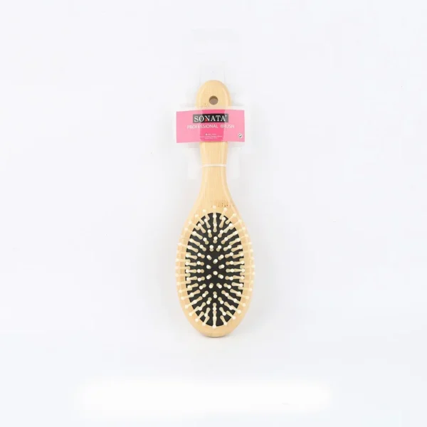 فرشة الشعر الصغيره الخشب سوناتا -1 | Sonata Small Wooden Hair Brush-1