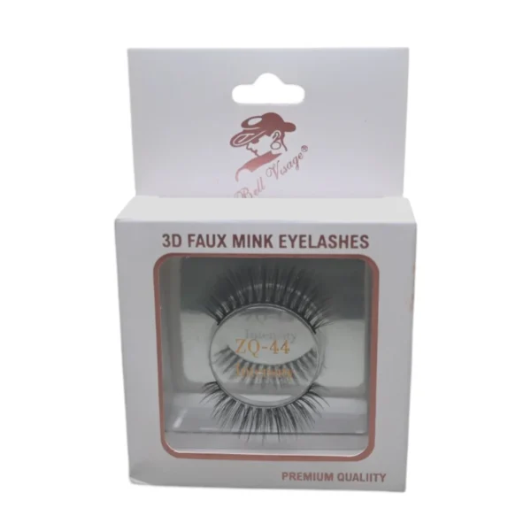 بيل فيزاج رموش صناعية فاخرة ثلاثية الأبعاد | Bell Visage 3D Faux Mink Eyelashes – ZQ-44