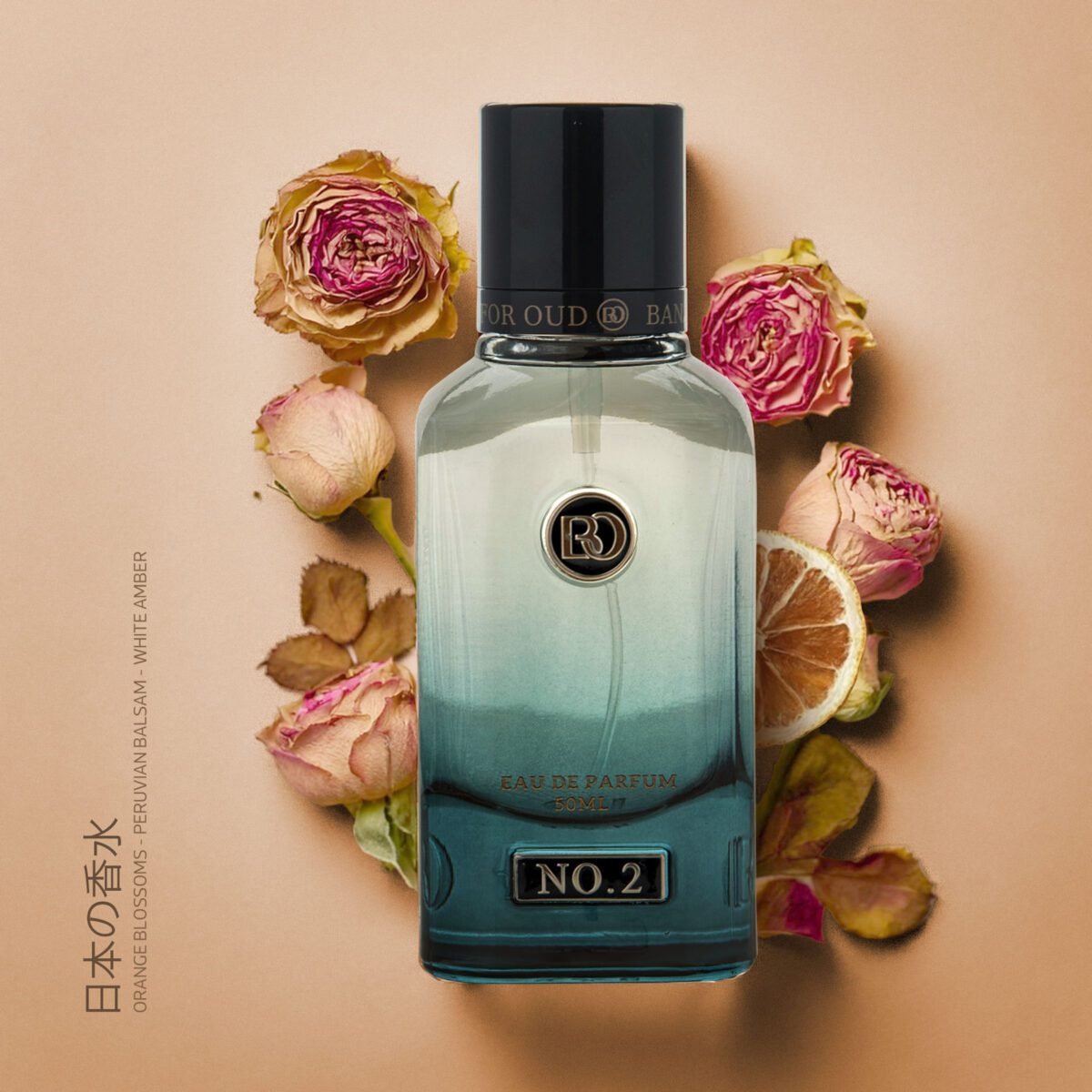 عطر بخاخ ياباني رقم 2 بانافع للعود | Japan Perfume No 2 Banafa for Oud