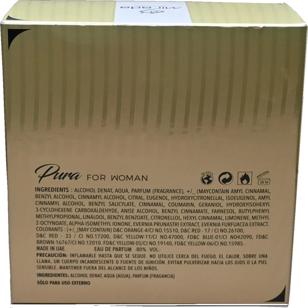 425 عطر ميرادا بورا للنساء | Mirada Perfumes Pura Women - الصورة 6