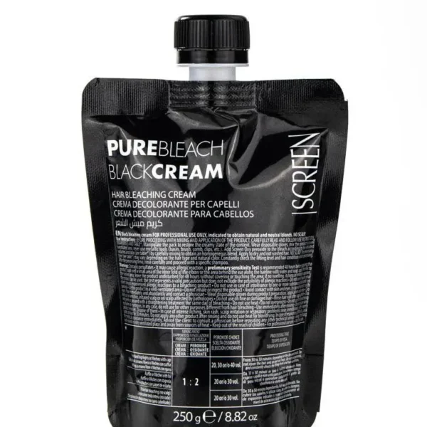 سكرين كريم ميش أسود للشعر | Screen Pure Bleach Black Cream