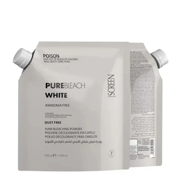 سكرين بودرة ميش بيضه بدون أمونيا | Pure Bleach White Ammonia Free