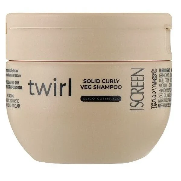 شامبو سكرين بيورست تويرل للشعر المجعد | Screen Purest Twirl Solid Curly Veg Shampoo