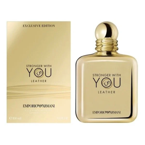 عطر ارمني سترونجر ويذ يو ليذر | Armani Stronger With You Leather