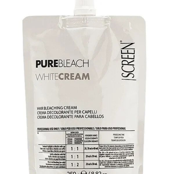 سكرين بودر ميش مع كريم | Screen Pure Bleach White Cream