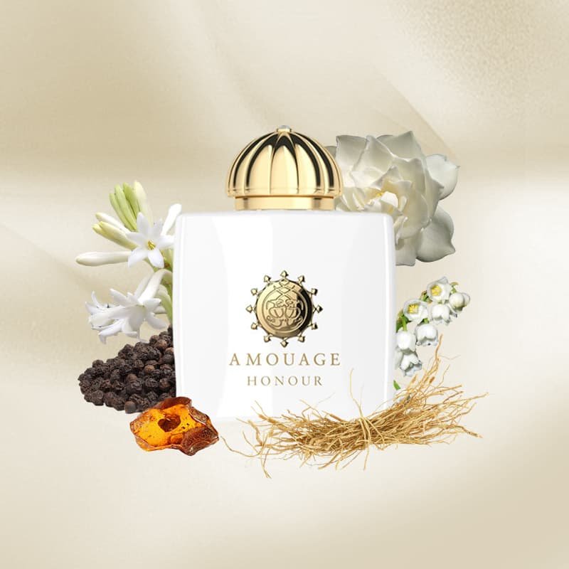c1a056aa-f75e-4926-b4f9-d2828555ffa7 عطر امواج اونر النسائي او دو بارفيوم | Amouage Honor Women's Eau de Parfum - الصورة 4