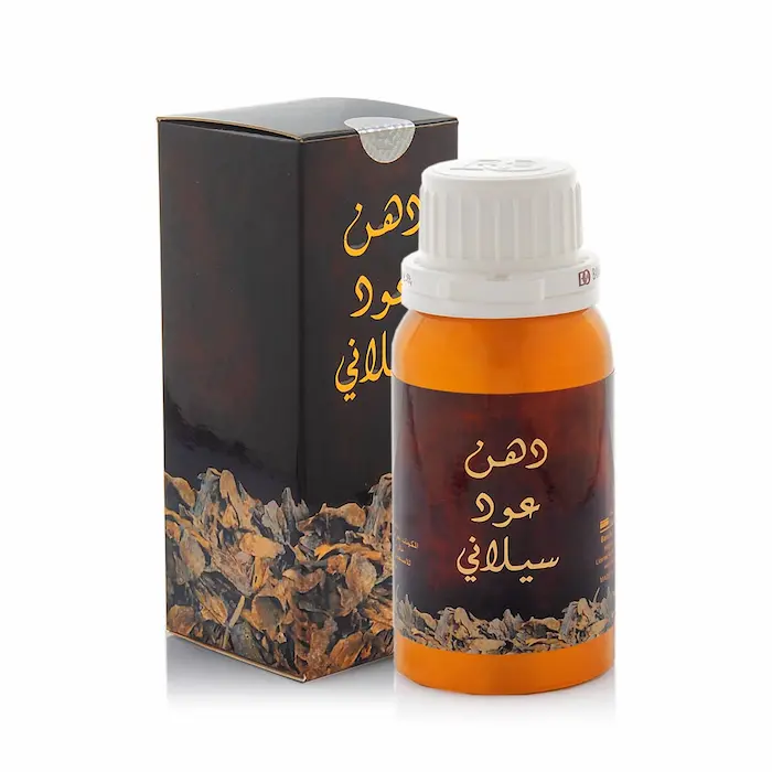 دهن-عود-سيلاني-علبة عطر دهن عود سيلاني بانافع للعود | Dehn Oud Silani Perfume Banafa for Oud - الصورة 2