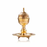 مبخرة نحاس بانافع للعود | Copper Incense Burner Banafa for Oud