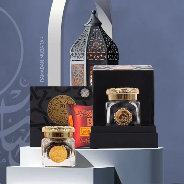 مجموعة بوكيت الذهبية بانافع للعود | Golden Bouquet Collection Banafa for Oud