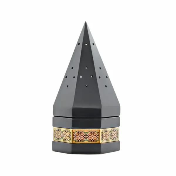 مبخرة شعر XL-44 اسود بانافع للعود | Hair Incense Burner XL-44 Black Banafa for Oud